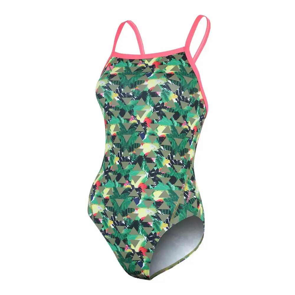 High Jazz 3.0 Strap Back Swimsuit Women's Pink/MultiColour