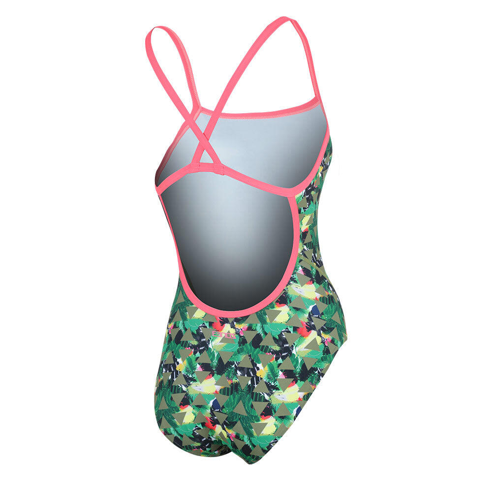 Fato de banho feminino ZONE3 High Jazz 3.0 Strap Back 2/4