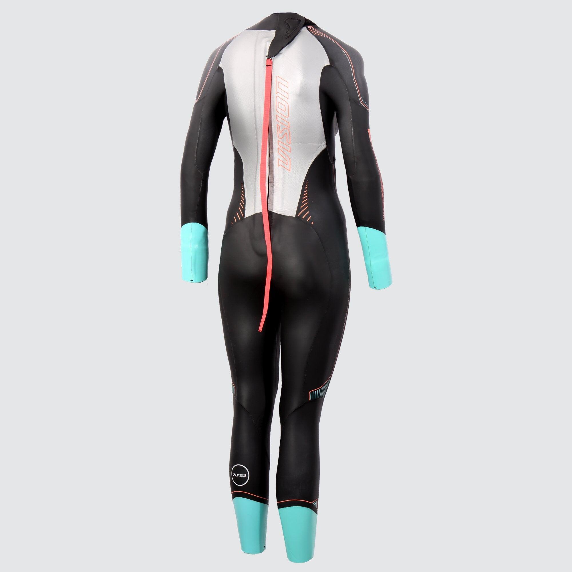 Women's Vision Wetsuit Black/Blue 2/5