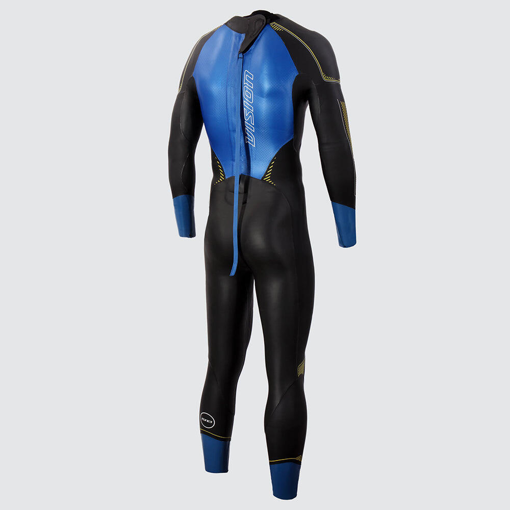 Vision Wetsuit Men's Black/Blue 2/5