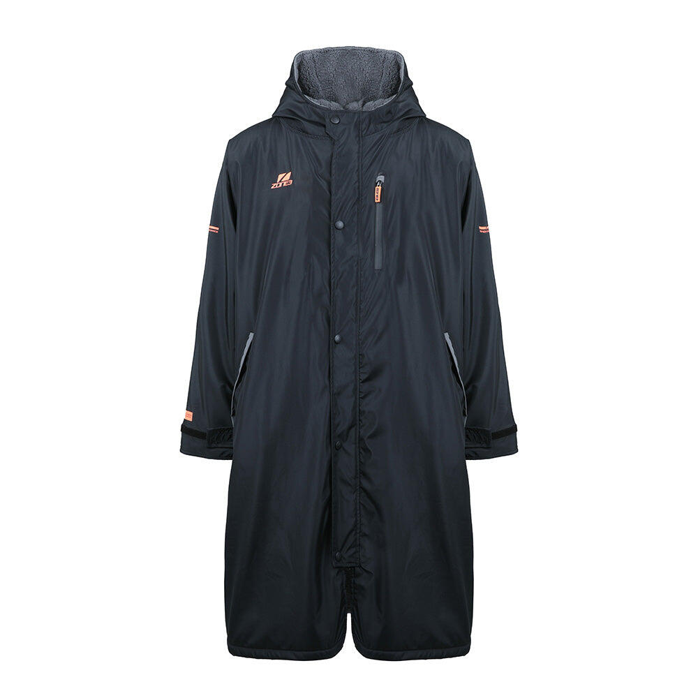 Zone3 - Parka Polaire Changeante Zone3 Thermo Tech - Serviette Poncho - Gris|noir|orange - 40 M - Decathlon