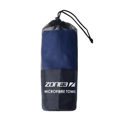 Asciugamano in microfibra grande Zone3 - Blu