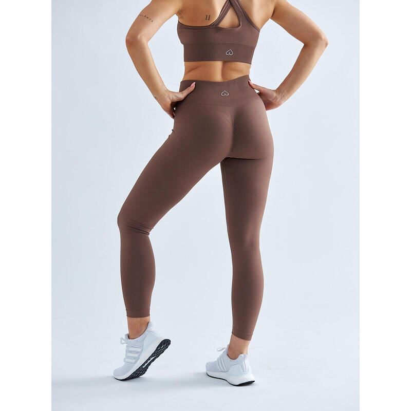 Seamless Scrunch Tights Leggings Damen BeShaped