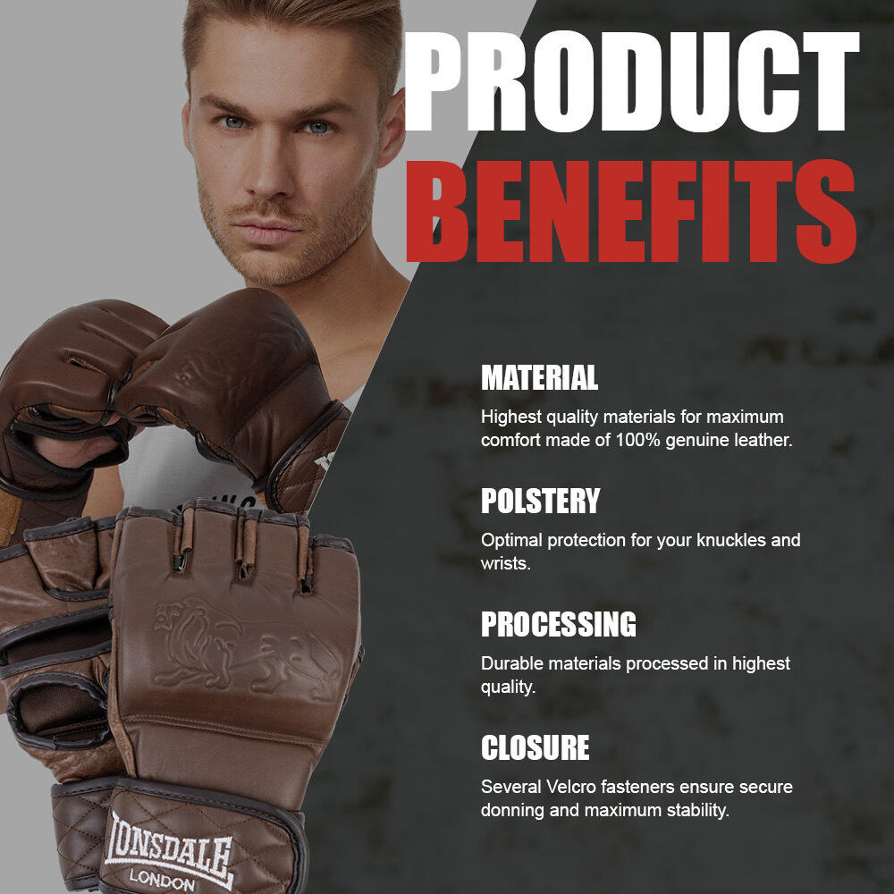 Guanti da allenamento MMA in pelle Benlee Vintage 5/7