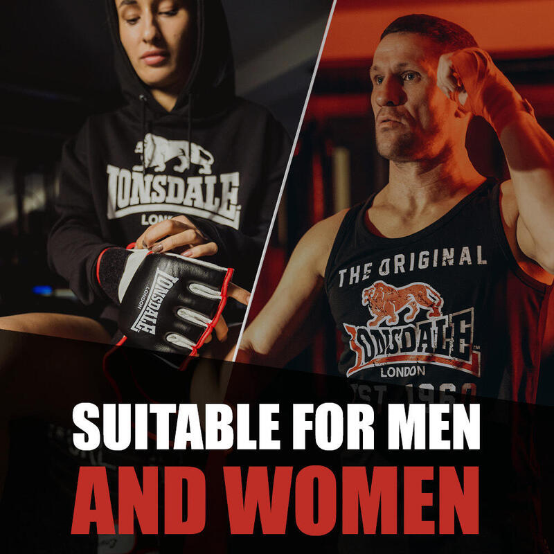 LONSDALE MMA-Trainingshandschuhe aus Leder VINTAGE MMA GLOVES