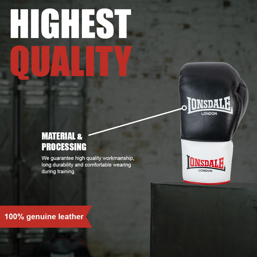 Lot De Boxe Lonsdale : Bandes De Mains, Mini Gants Surprise Et Corde à Sauter - Neuf