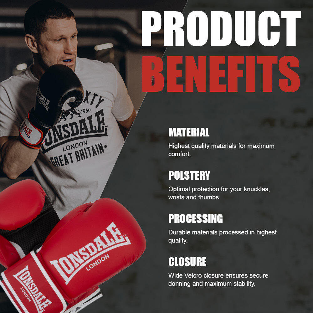 Boxhandschuhe Training Lonsdale Ashdon 5/10