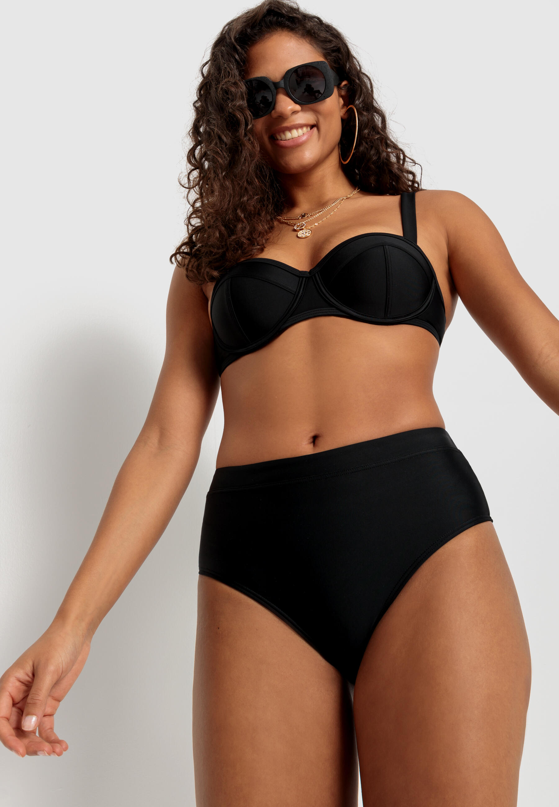 Damen Bikini-Hose 5/6