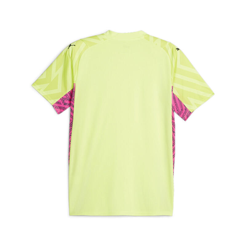 Manchester City Kurzärmliges Torwarttrikot Herren PUMA Fast Yellow Ravish Pink