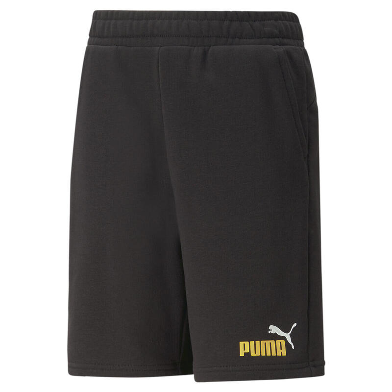 Essentials+ Two-Tone Shorts Jungen PUMA Black Mustard Seed