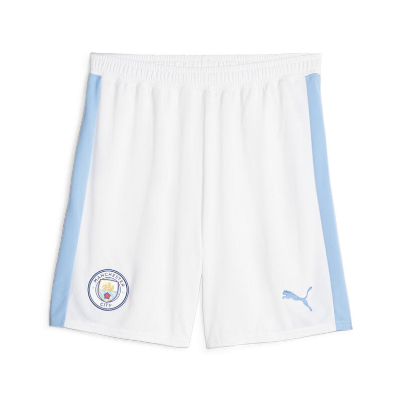 Short 23/24 Manchester City PUMA White Team Light Blue