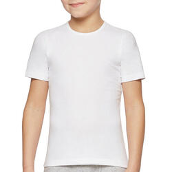 T-shirt tricot de peau manches courtes en coton bio