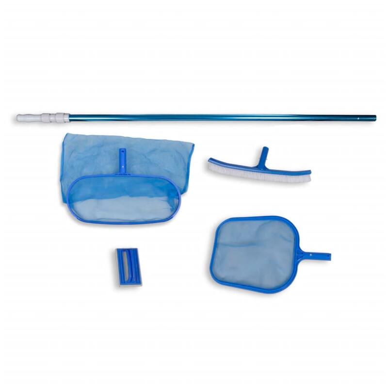 Kit de limpeza de piscina vidaXL