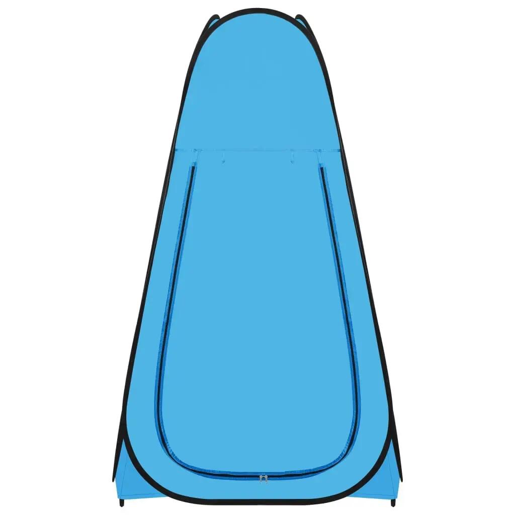 Tenda de duche azul 3/5