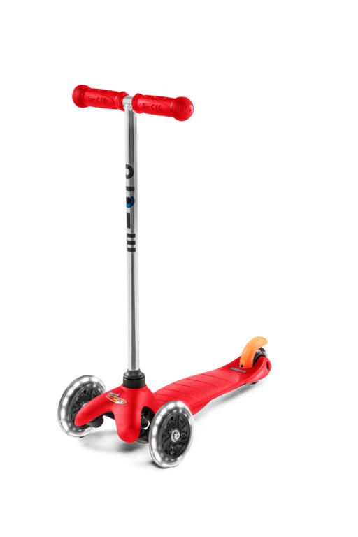 Trottinette Mini Micro Rouge Led 3/3