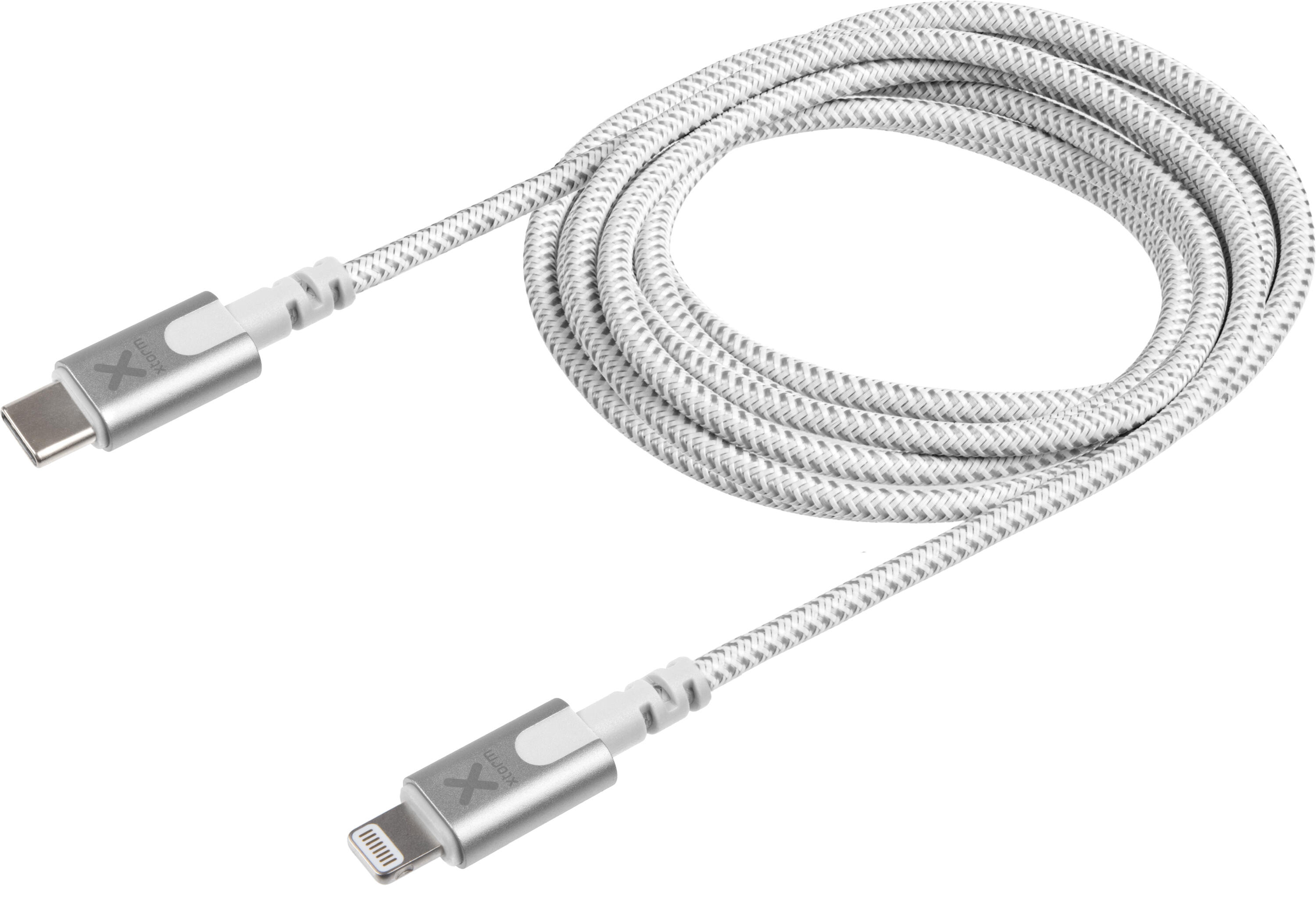 Xtorm USB-C naar Lightning Kabel - 3 Meter - Snellader - Wit 4/4