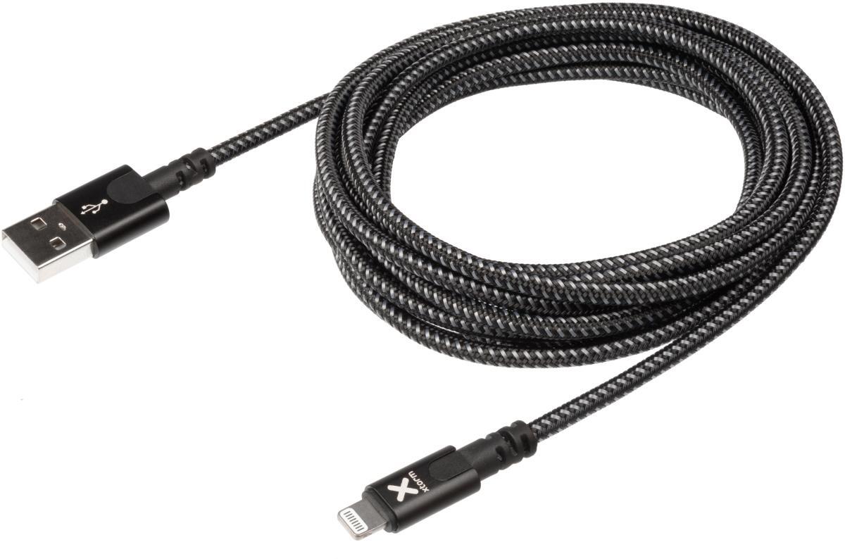 Cable USB a Lightning - 3 metros - Negro 3/7