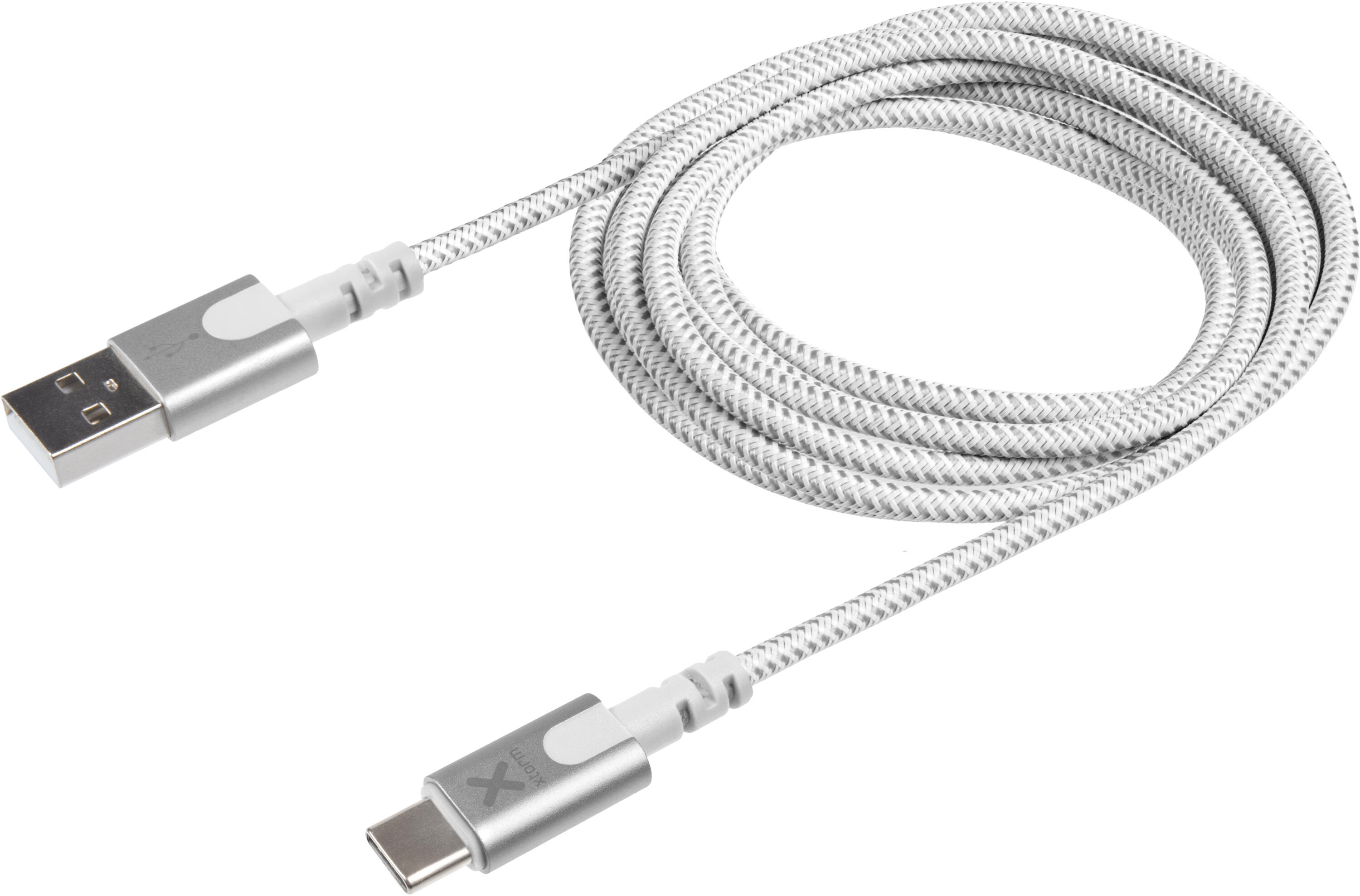 Xtorm USB naar USB-C Kabel - 3 Meter - Snellader - Wit 4/4