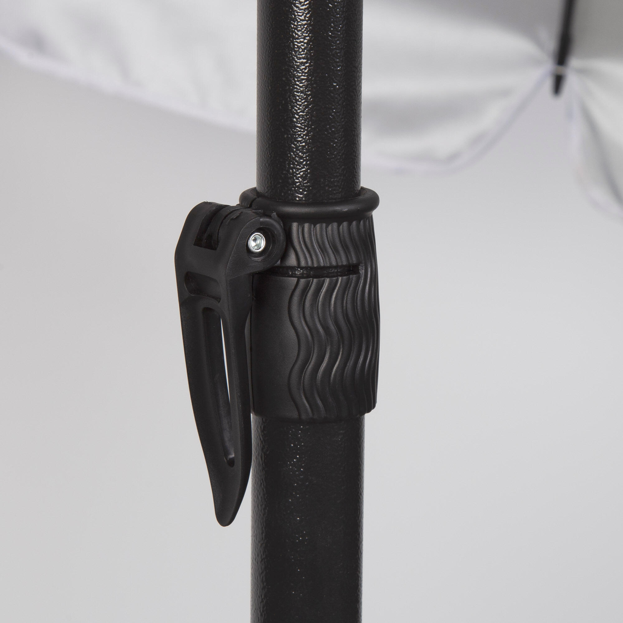 Aktive Parapluie de plage coupe-vent 16 mâts 240cm crème 4/6