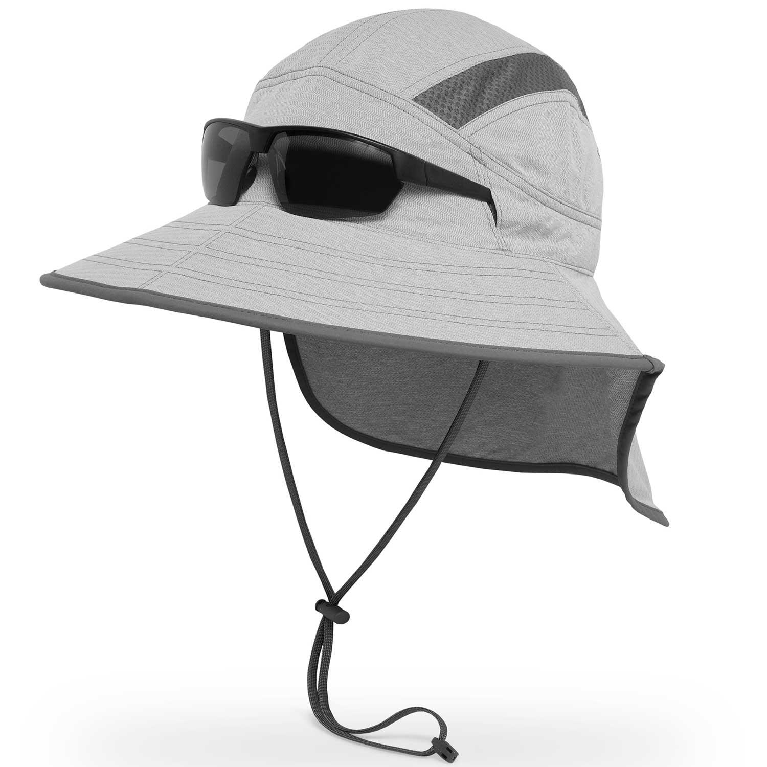 SOMBRERO PROTECCIÓN SOLAR UPF50+ ULTRA ADVENTURE GRIS OSCURO 3/3