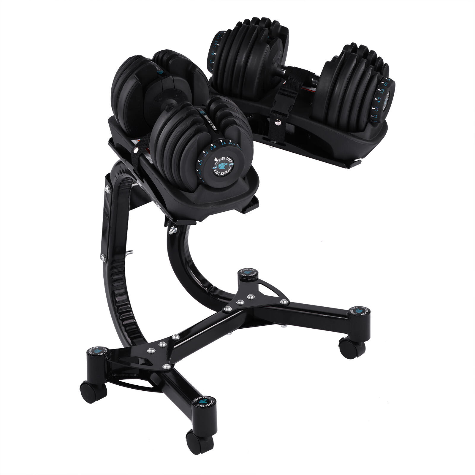 Support pour Haltères Réglables Fitness Tech 3/7