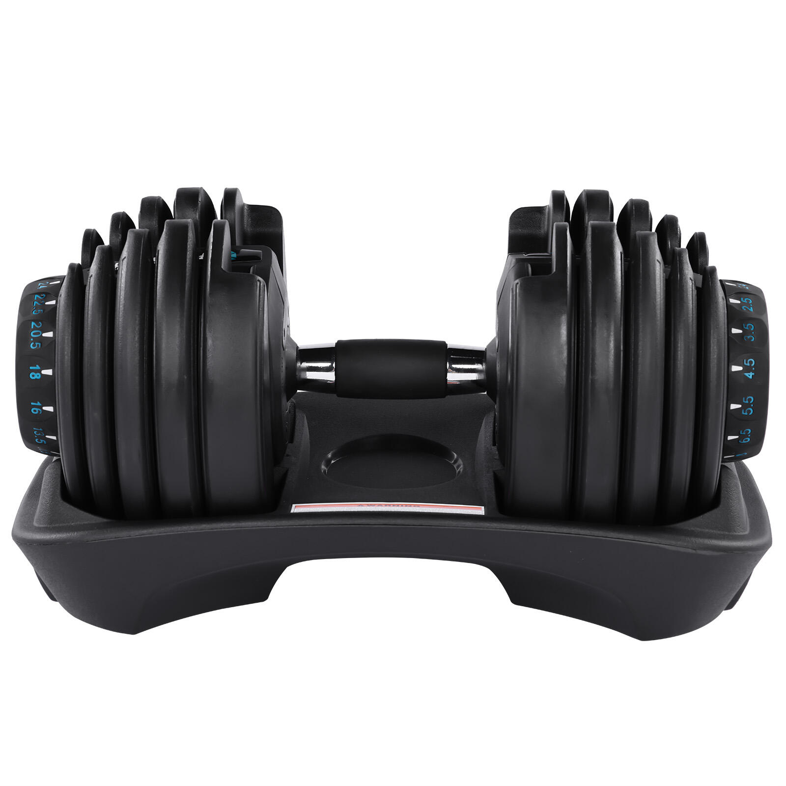 Haltere ajustável de 2,5kg a 24kg fitness tech - unidade
