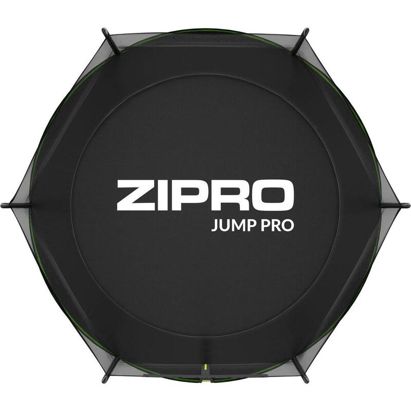 Trambulină de exterior Zipro Jump Pro cu plasă de protecție externă 4FT 127cm