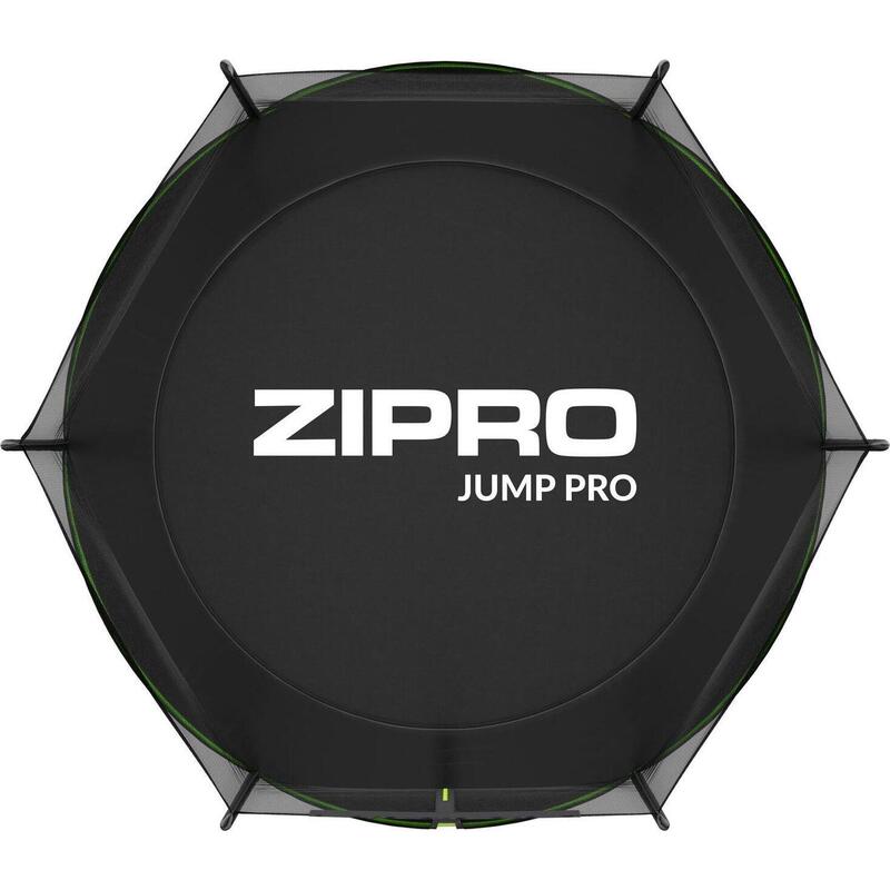 Trampolino rotondo Zipro Jump Pro con rete sicurezza esterna 4FT 127cm