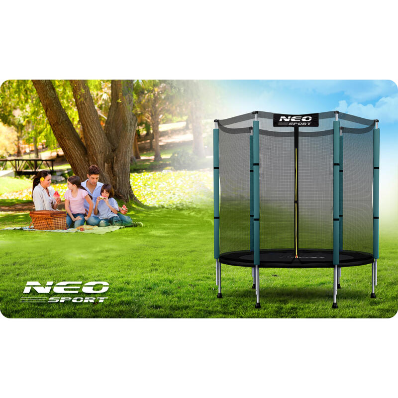 Trampolina ogrodowa dla dzieci 140cm 4ft Neo-Sport