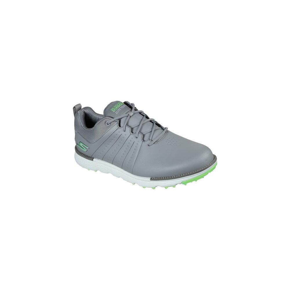 SKECHERS Skechers Mens ELITE TOUR SL Golf Shoes - GREY/LIME