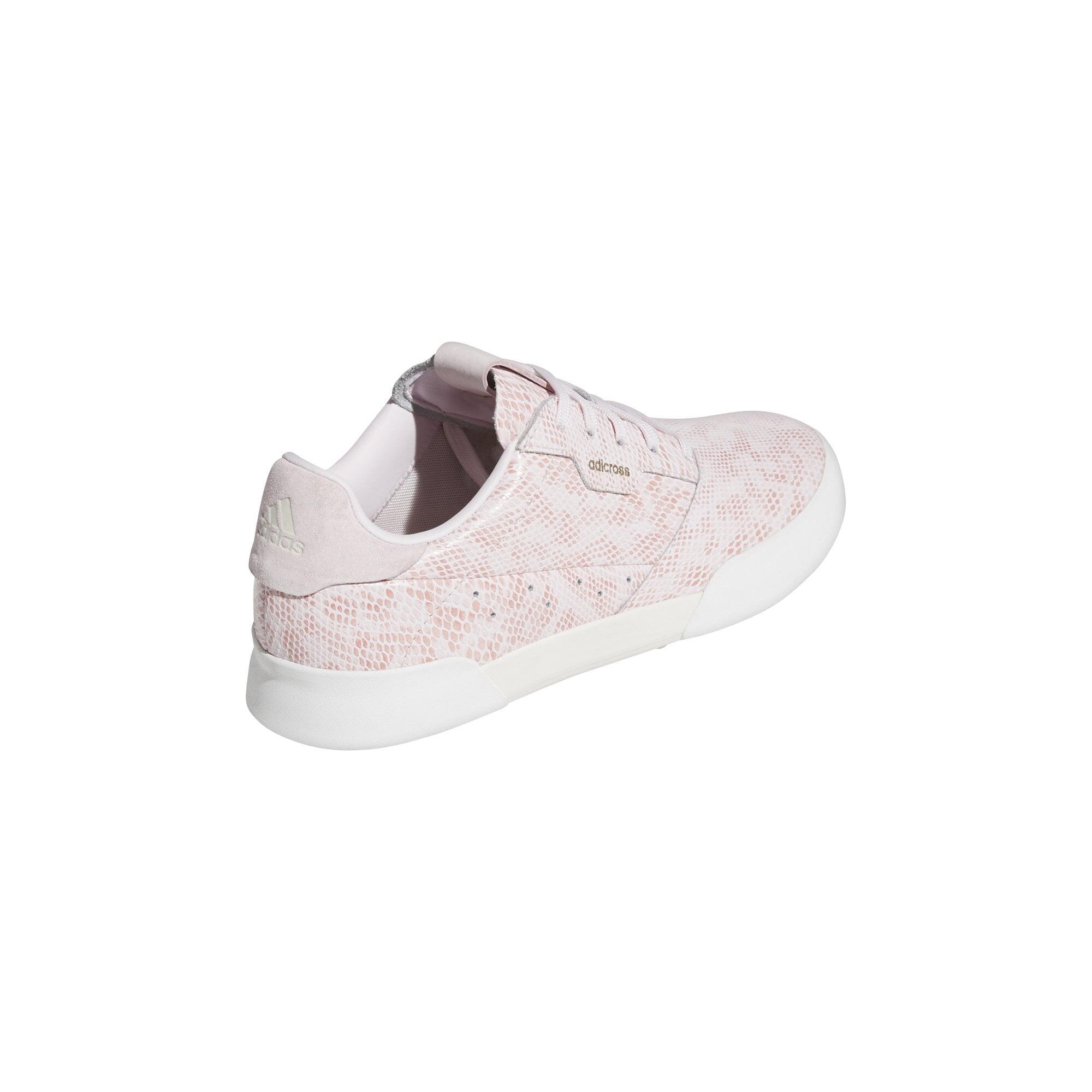 adidas Women's Adicross Retro Spikeless Golf Shoes - Pink 4/5