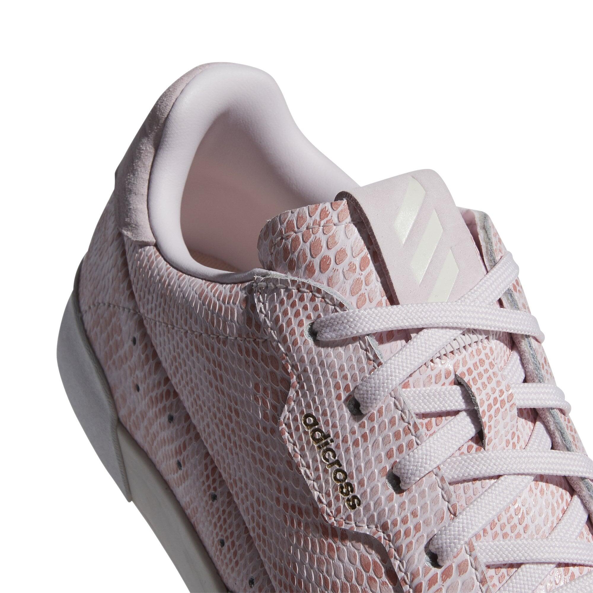 adidas Women's Adicross Retro Spikeless Golf Shoes - Pink 5/5