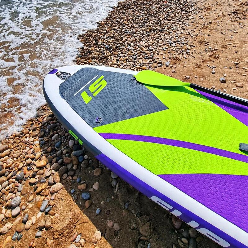 SURFREN S1 10'0" Opblaasbaar Stand Up Paddle Board Paars / Groen