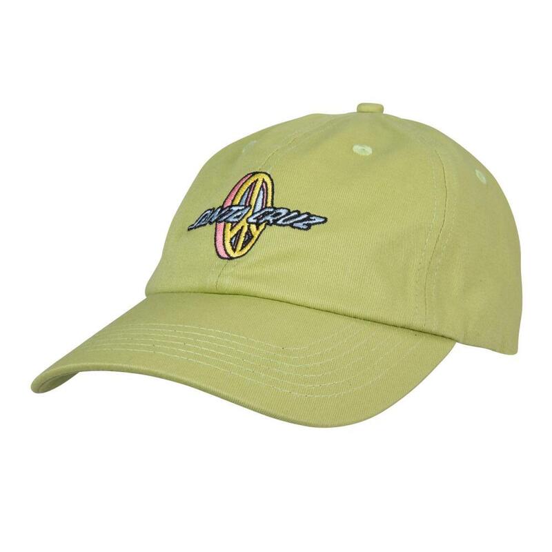 Casquette Santa Cruz Peace Strip Verte