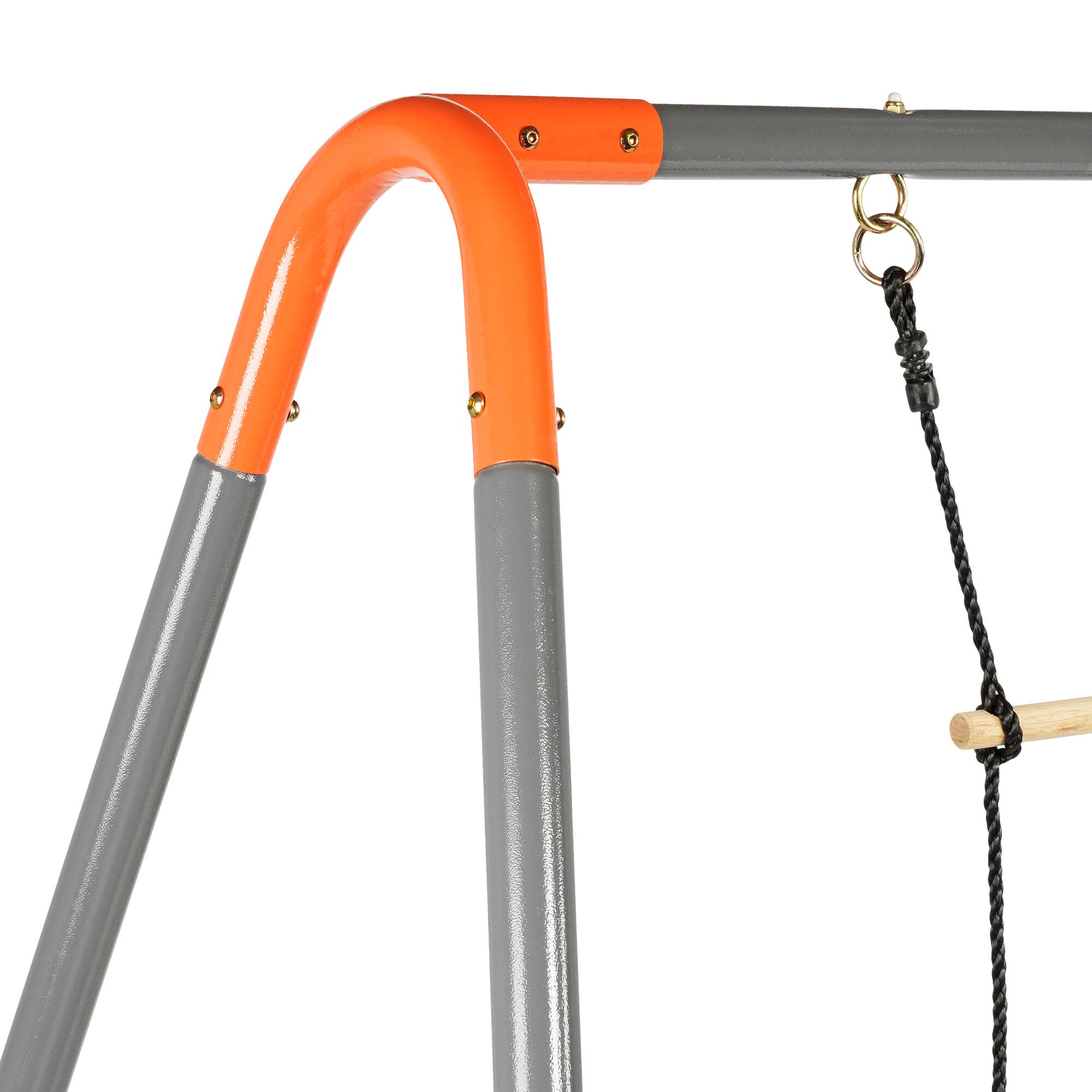 Balançoire Double avec balançoire NID et SIÈGE I Balançoire de Jardin K