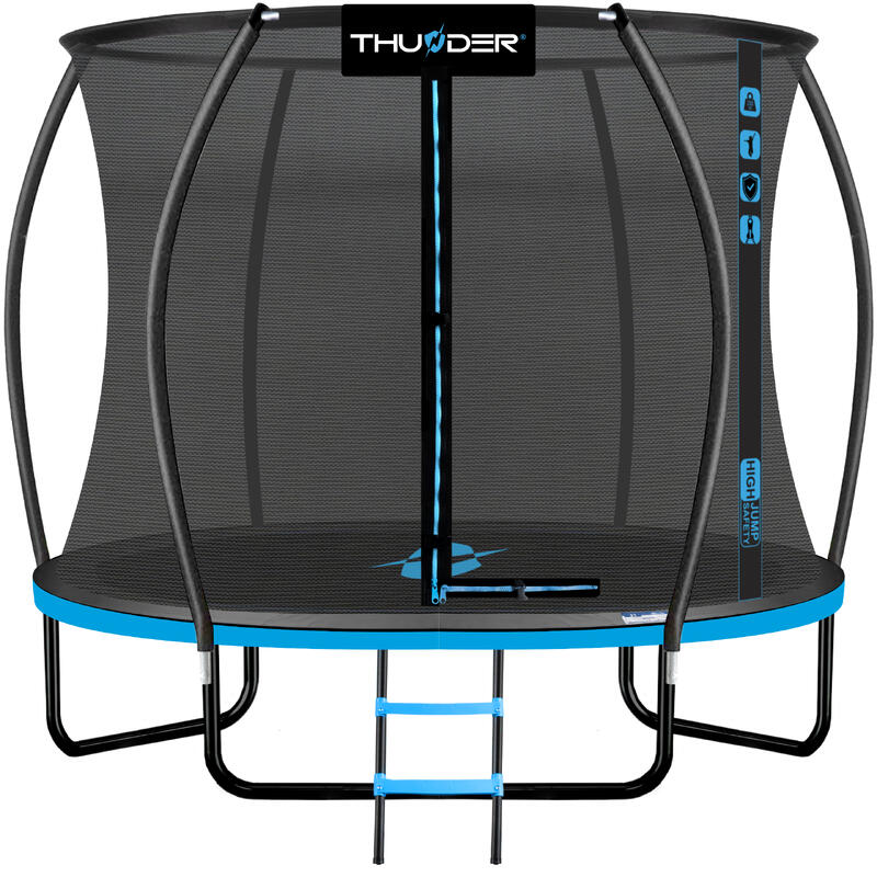 Trampolina ogrodowa do skakania THUNDER INSIDE ULTRA 10FT BLUE