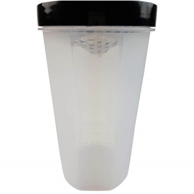 Tunturi Protein Shaker - Agitador con tamiz 700 ml