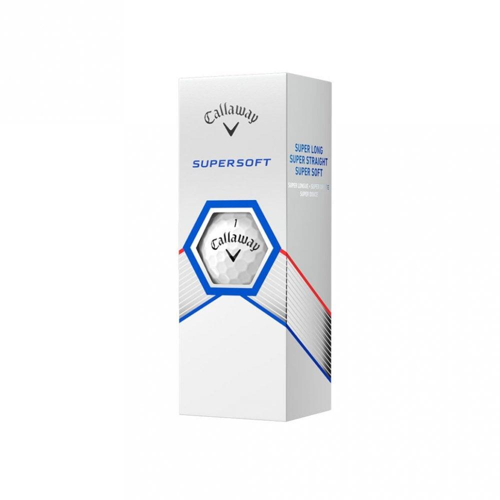 Balles de Golf Callaway Supersoft Blanc x12 5/6