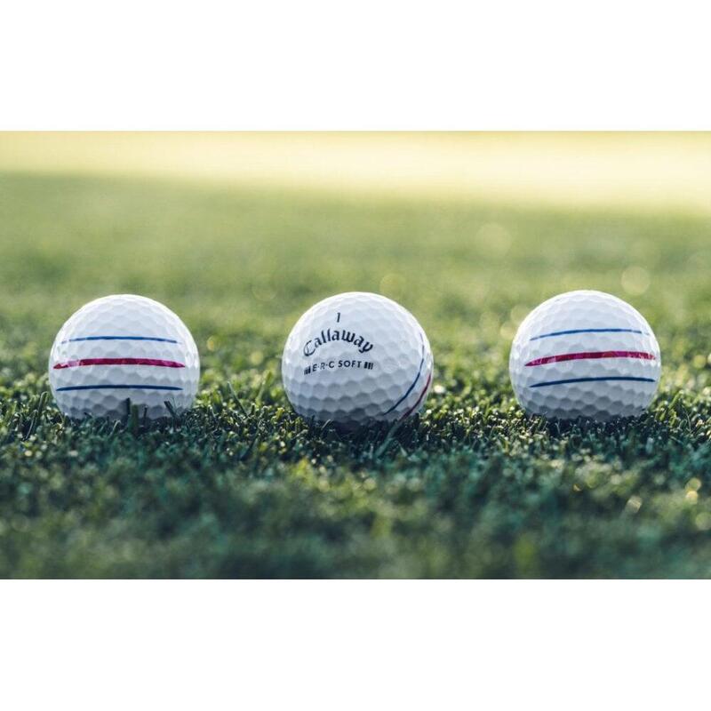 Boite de 12 Balles de Golf Callaway ERC Soft Triple Track New