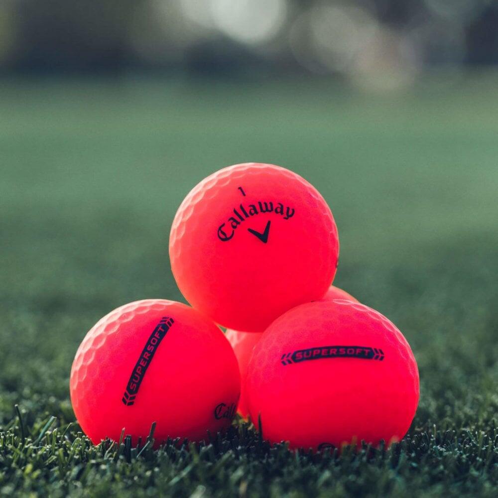PALLA DA GOLF Supersoft Roja x12 5/5