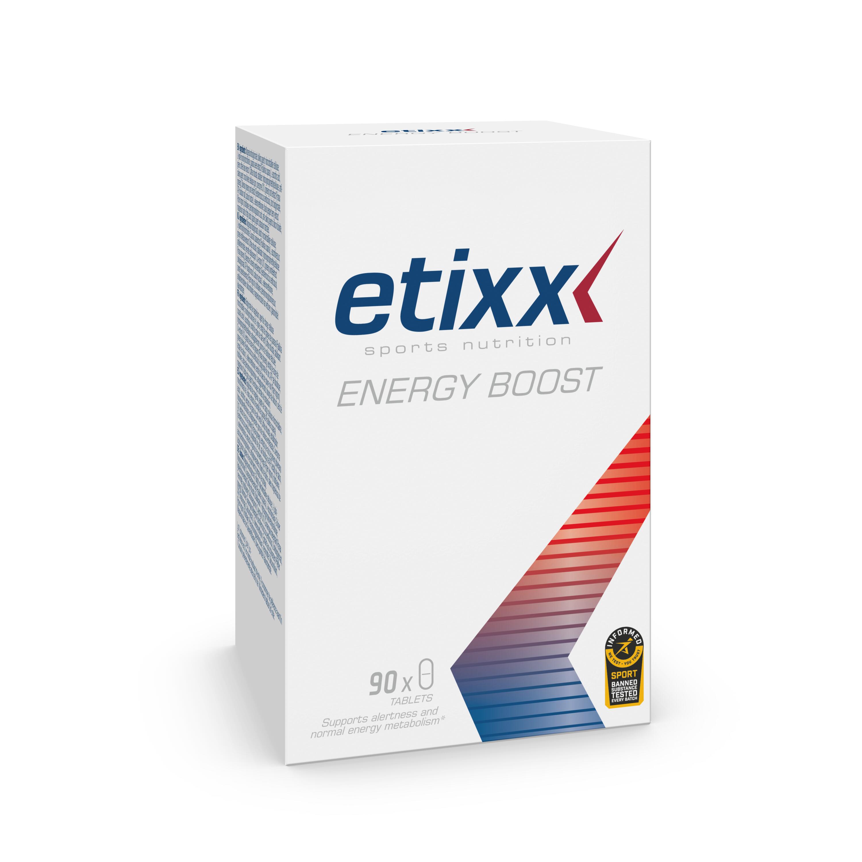 Etixx - Energy Boost 90 Tablettes - Vitamines - 500 G - Decathlon