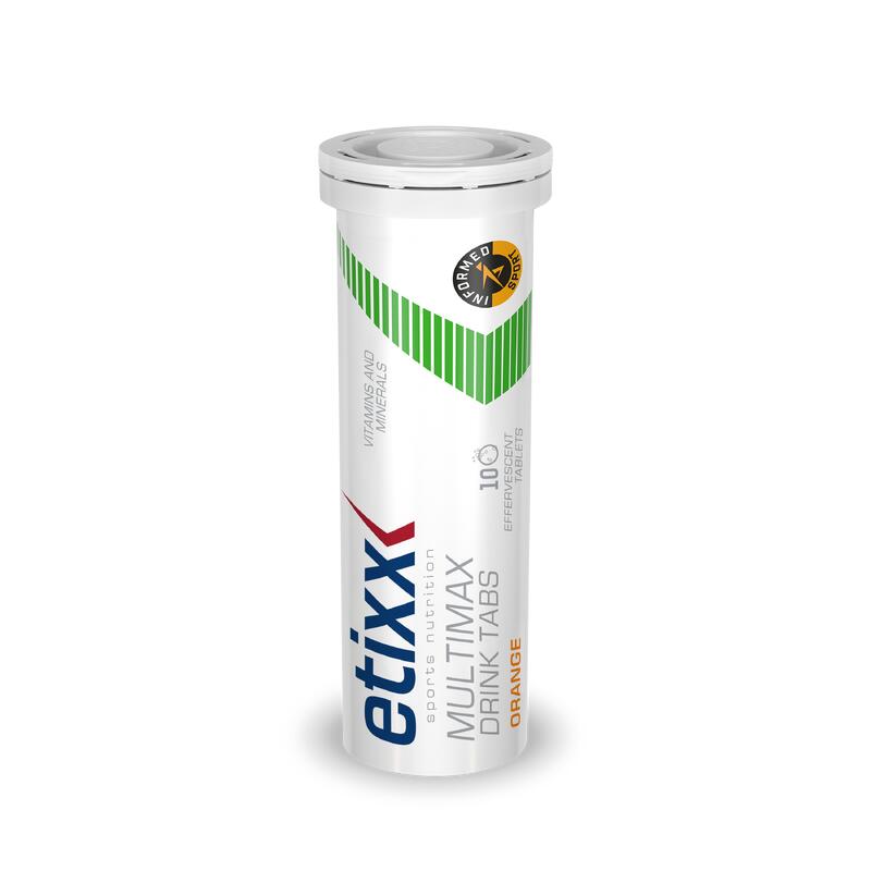 Multimax Drink Tabs Orange 6x10 Comprimés Effervescents