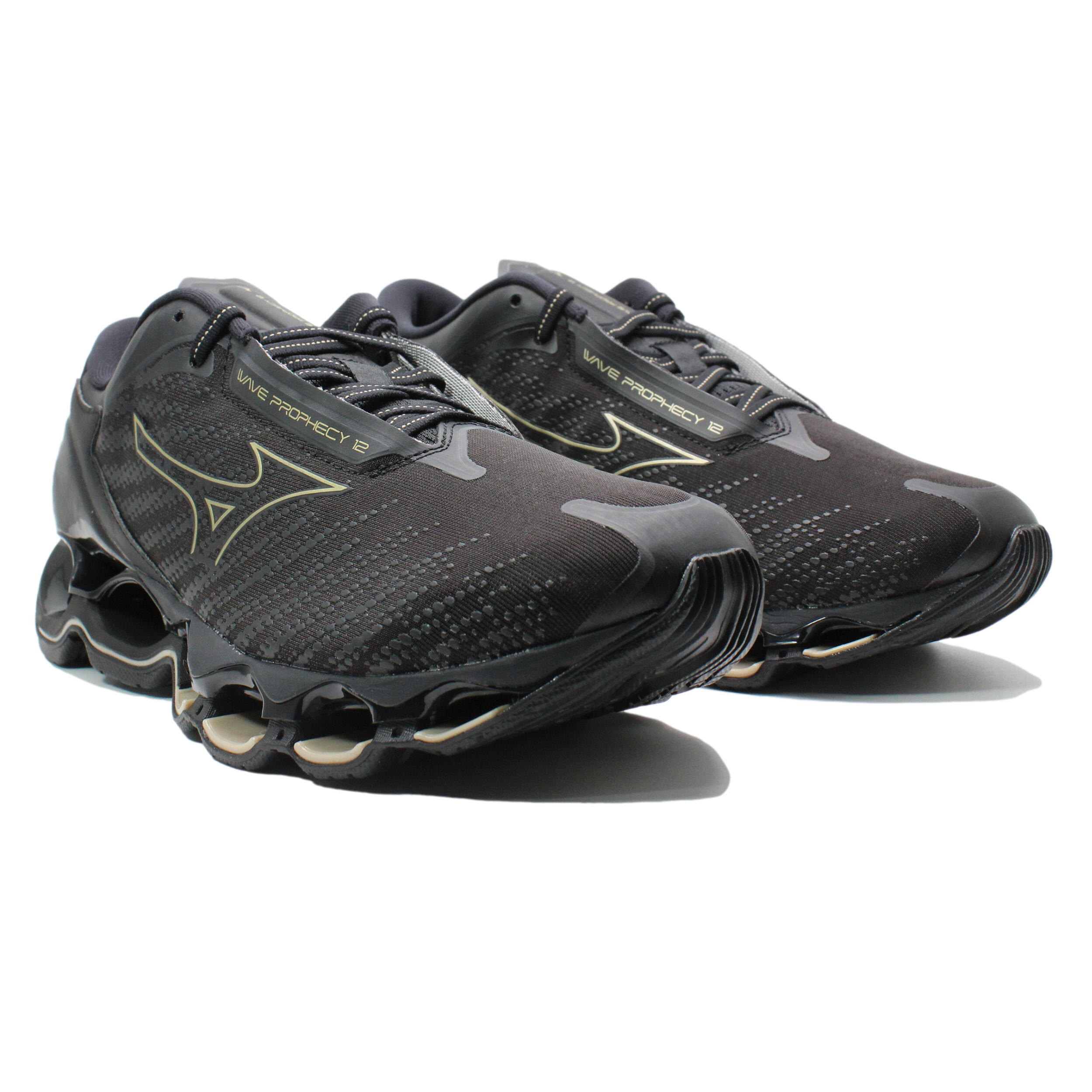 Scarpa da Running Uomo Prophecy 12 Oro Nero 4/5