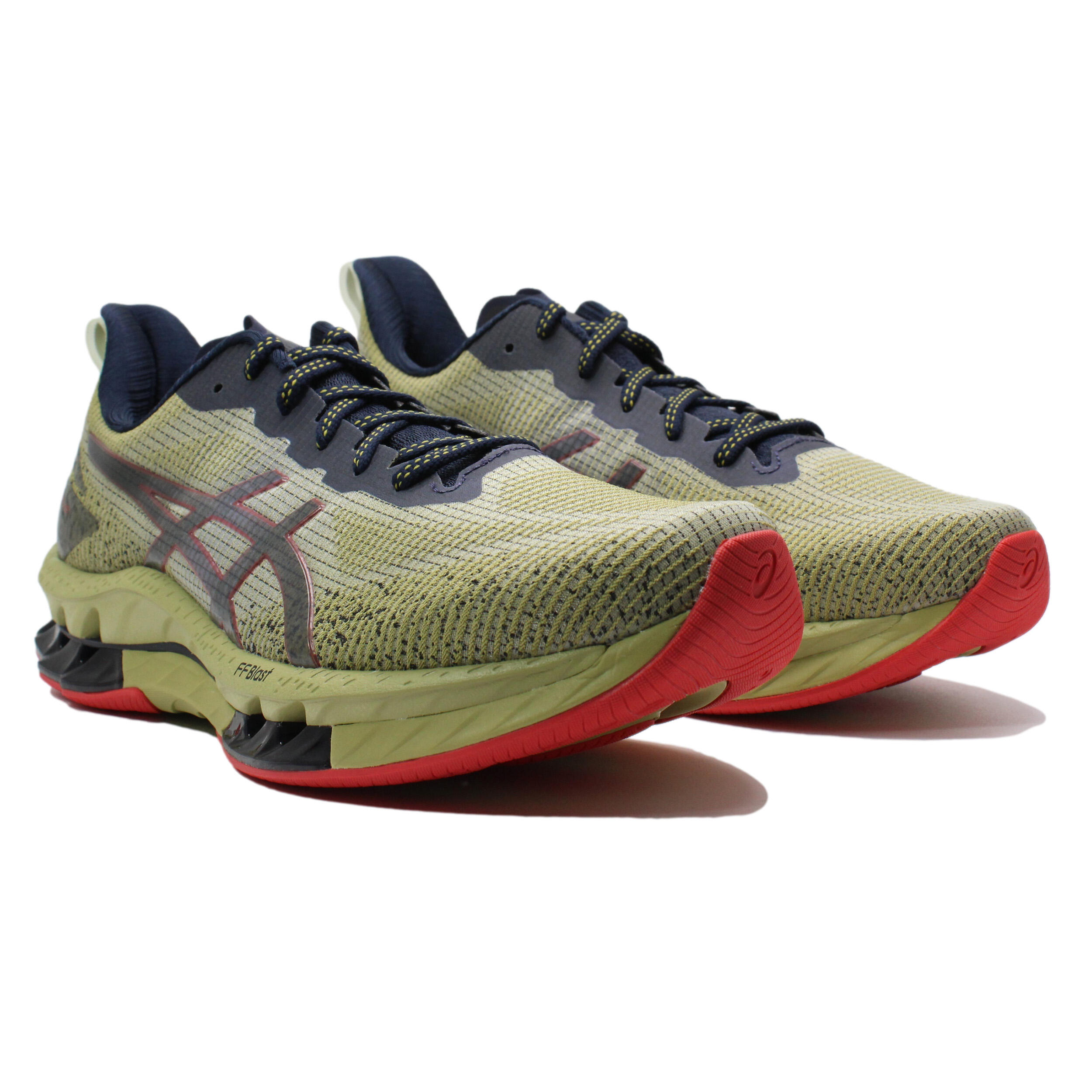 Asics Gel-Kinsei Blast LE 2 Mens Green Trainers 4/5