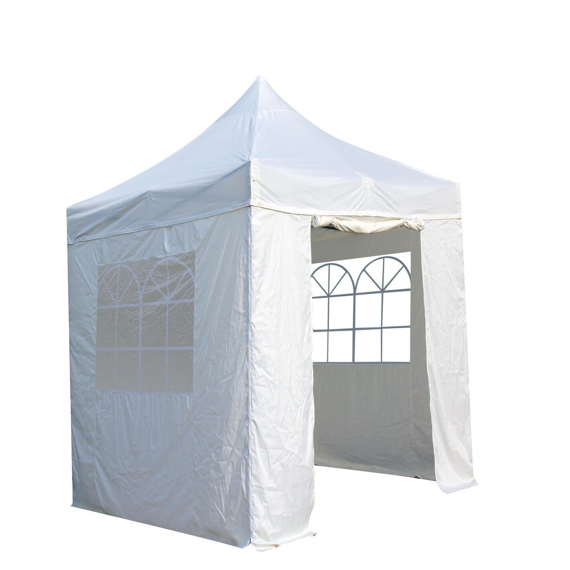 ALL SEASONS GAZEBOS 2x2 Pop Up Gazebo with 4 Superior Side Panels