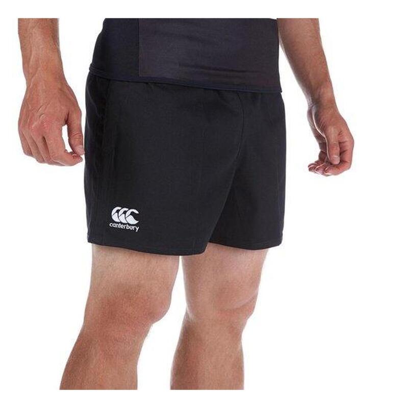 Rugby Sportbroek - Heren Volwassenen Zwart