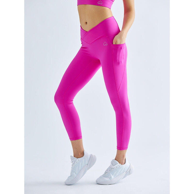 Legginsy do Jogi Damskie BeShaped Sporty Spice z Kieszeniami