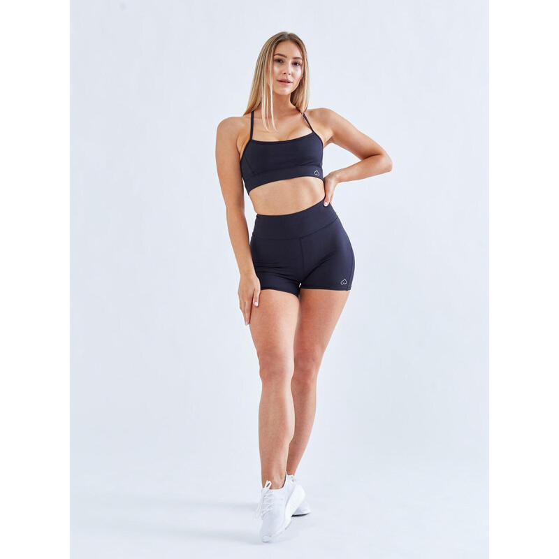 Sport-BH Crop Bustier verstellbarer Rücken