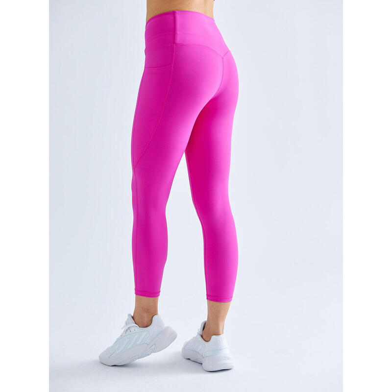 Leggings Damen dynamisches Yoga Mit Taschen