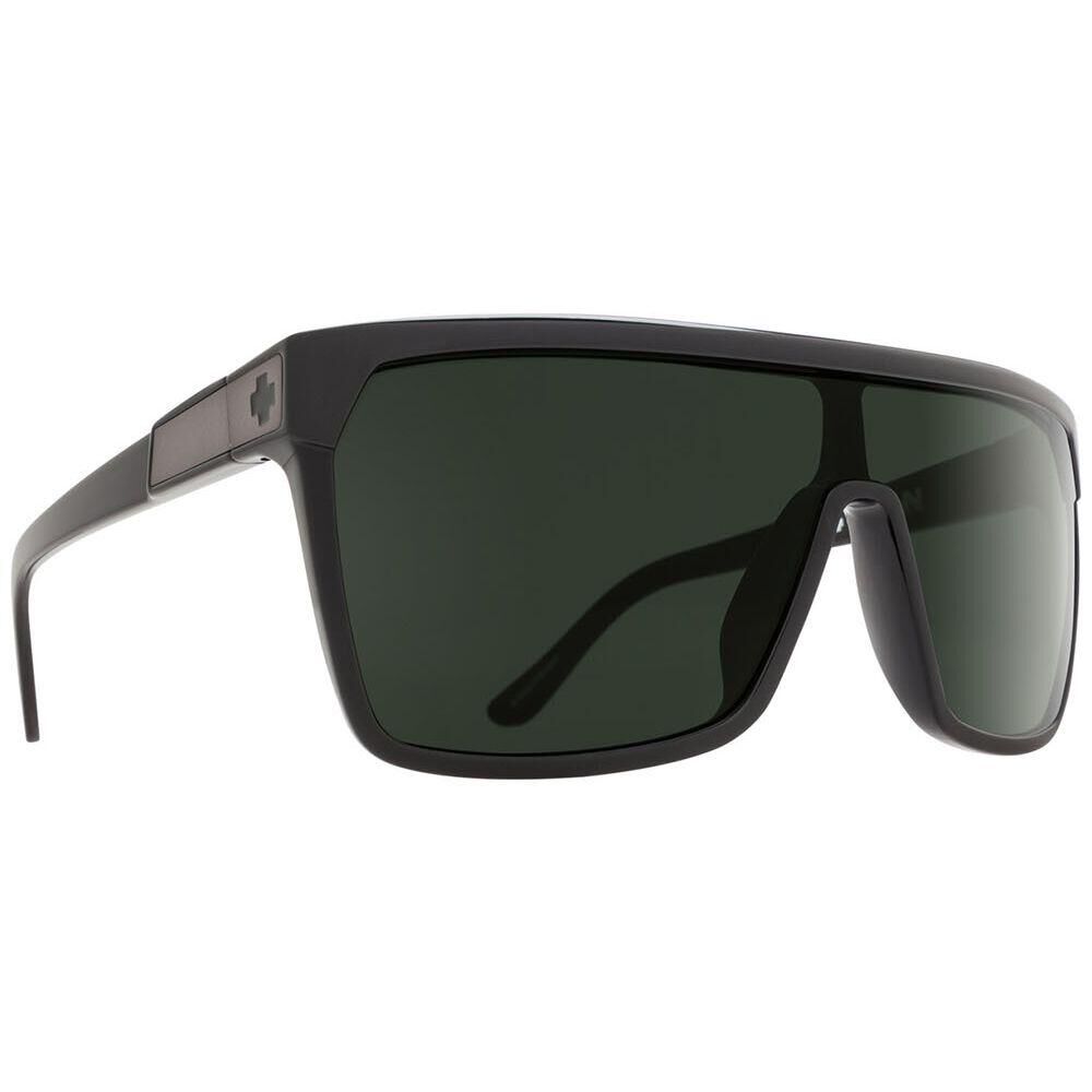 SPY FLYNN SUNGLASSES - Black/HD Plus Grey Green